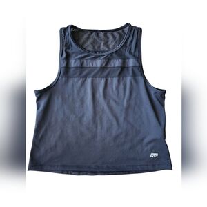 Black Women's Athletic Tank Top, Size Small